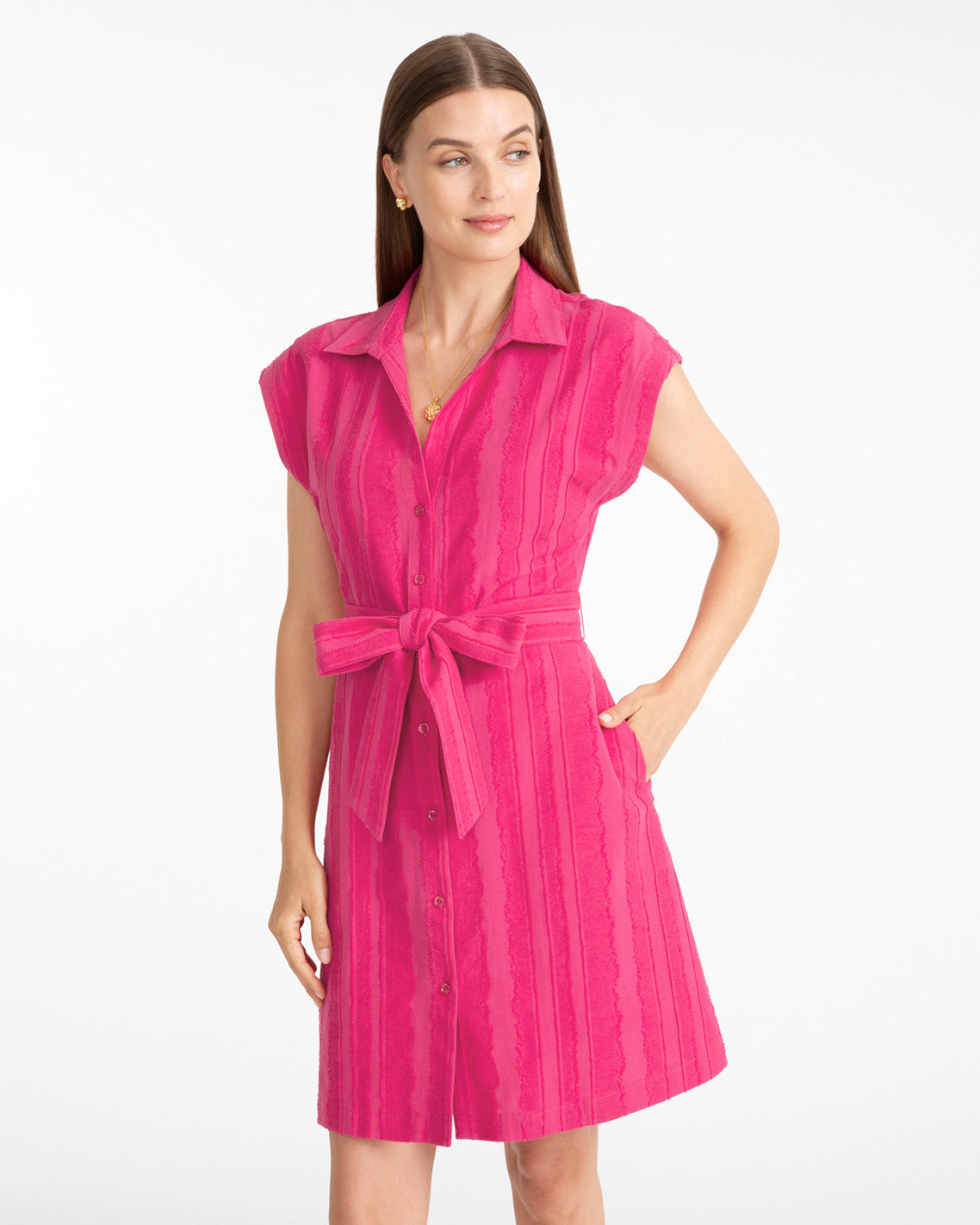 Trisha Mini Shirtdress | Draper James Discount