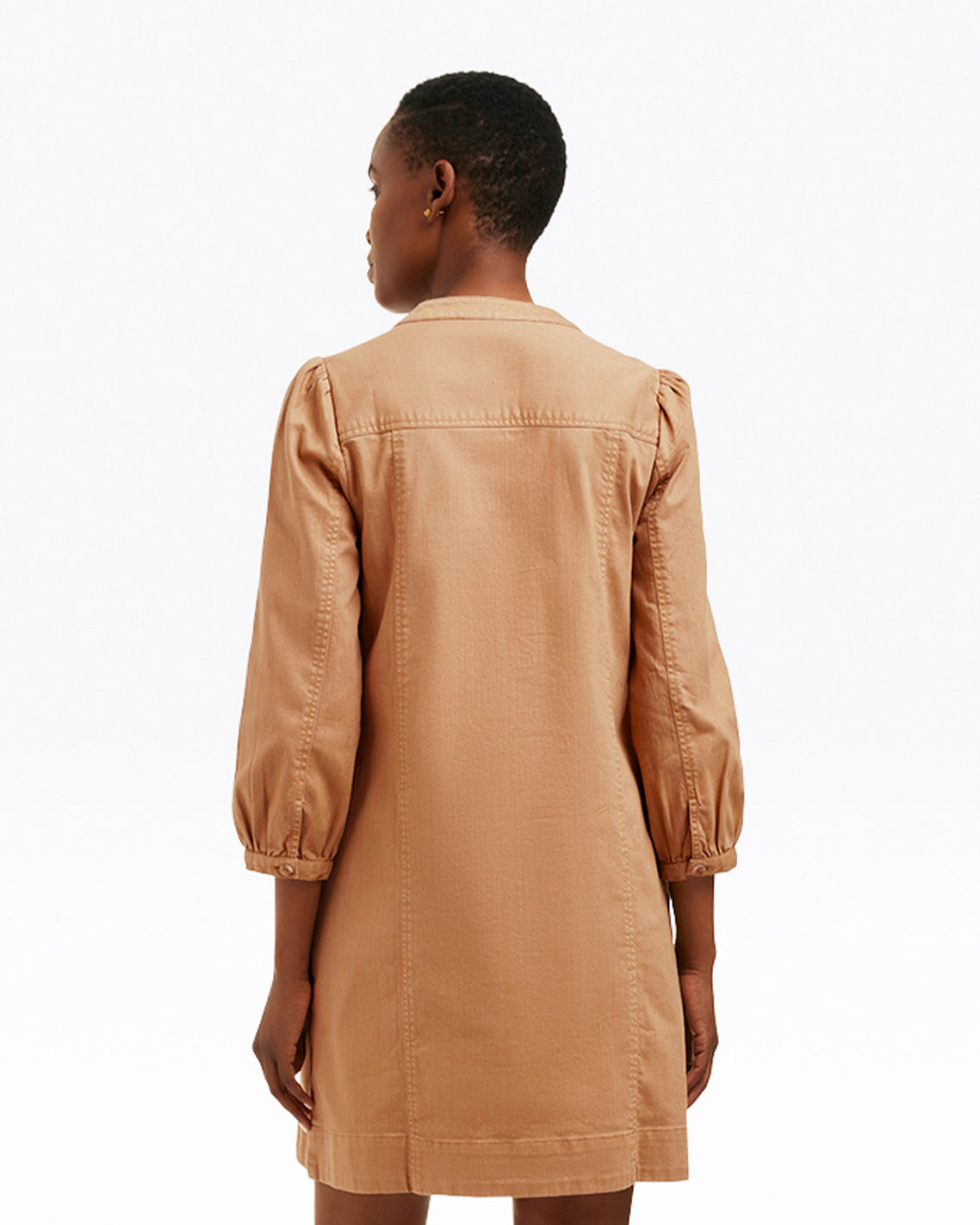 Felicity Popover Shift Dress in Croissant | Draper James Hot Sale