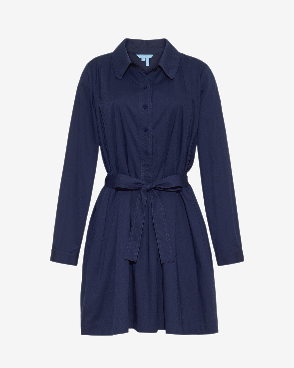 Ellie Pleated Shirtdress in Cotton Dobby | Draper James Quality