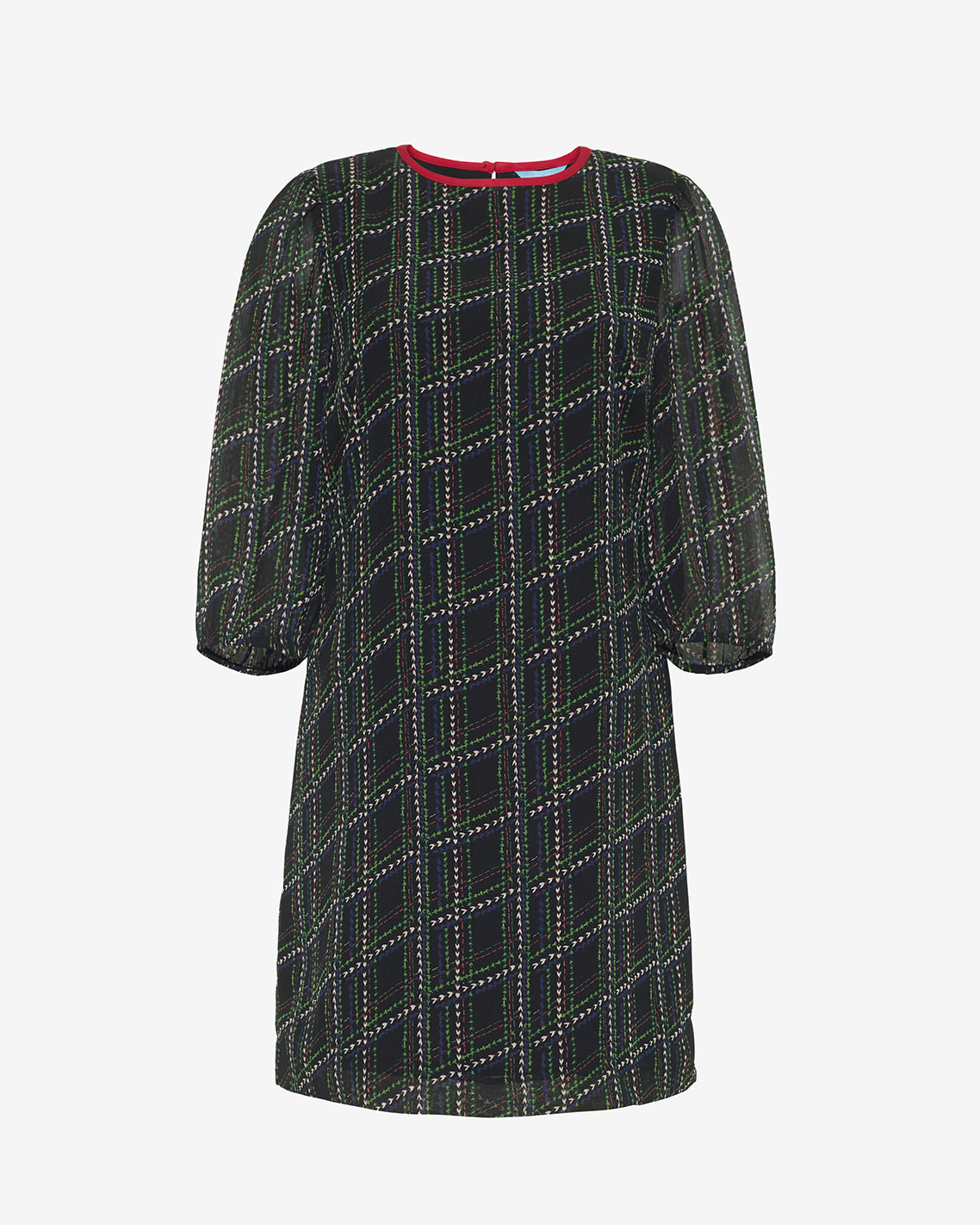 Ava Mini Dress in Dainty Check | Draper James Exclusive