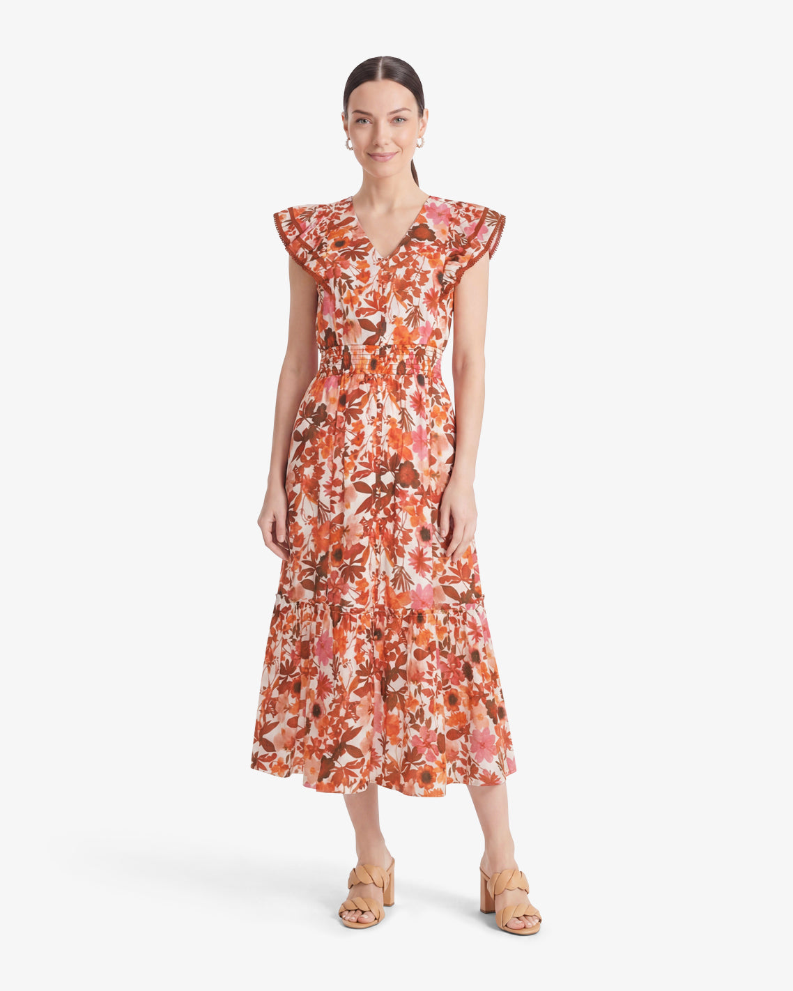 Meg Midi Dress in Botanical Garden | Draper James Featured