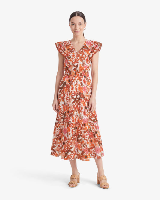 Meg Midi Dress in Botanical Garden | Draper James Featured