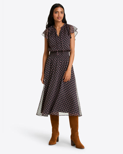 Tenille Dress in Crinkle Chiffon | Draper James Sale
