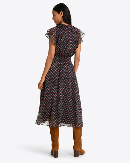 Tenille Dress in Crinkle Chiffon | Draper James Sale