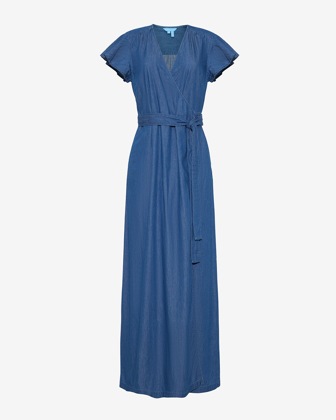 Reagan Denim Maxi Dress in Medium Wash | Draper James Top Pick