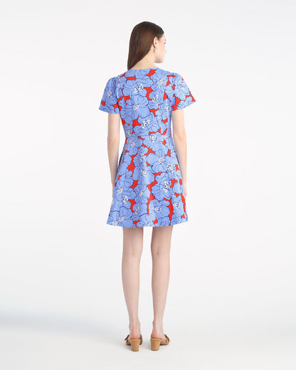 Mae Love Circle Mini Dress in Floating Floral | Draper James Essential