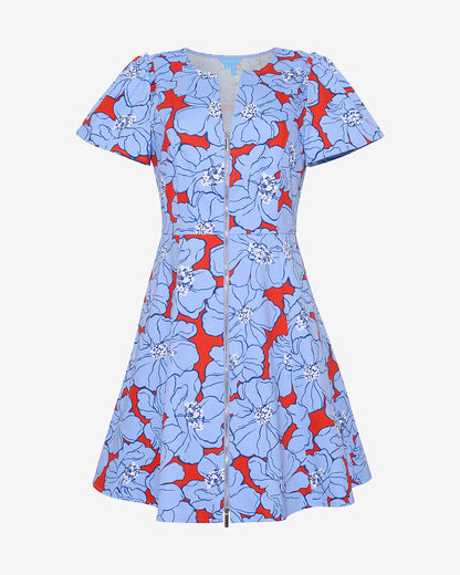 Mae Love Circle Mini Dress in Floating Floral | Draper James Essential