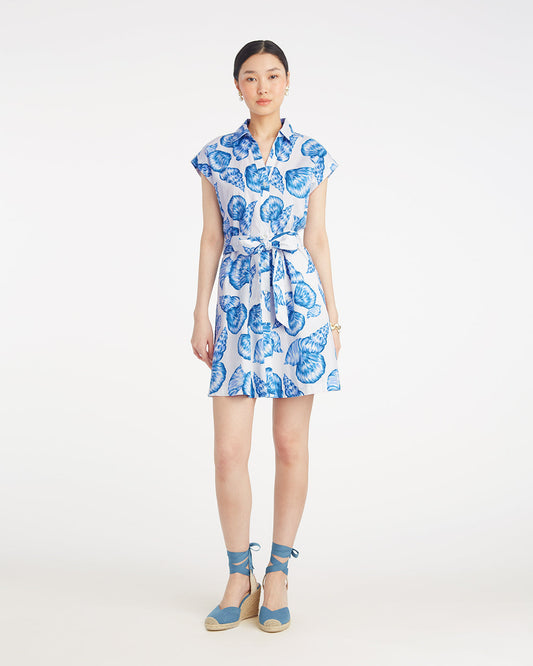 Trisha Shirtdress in Seashells | Draper James Sale