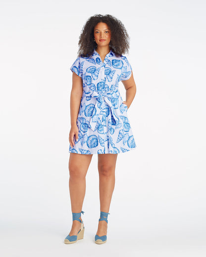 Trisha Shirtdress in Seashells | Draper James Sale
