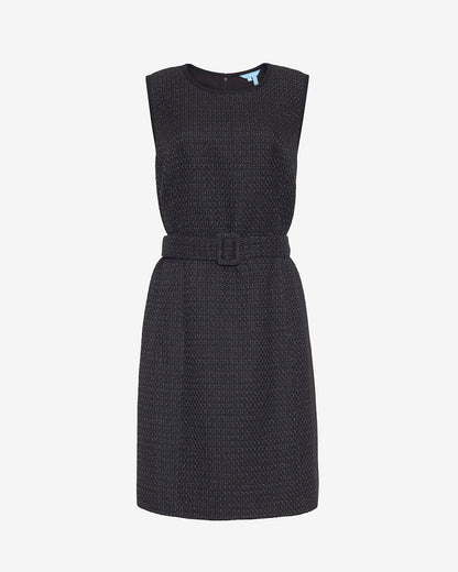 Sadie Belted Shift Dress in Tweed | Draper James Deals