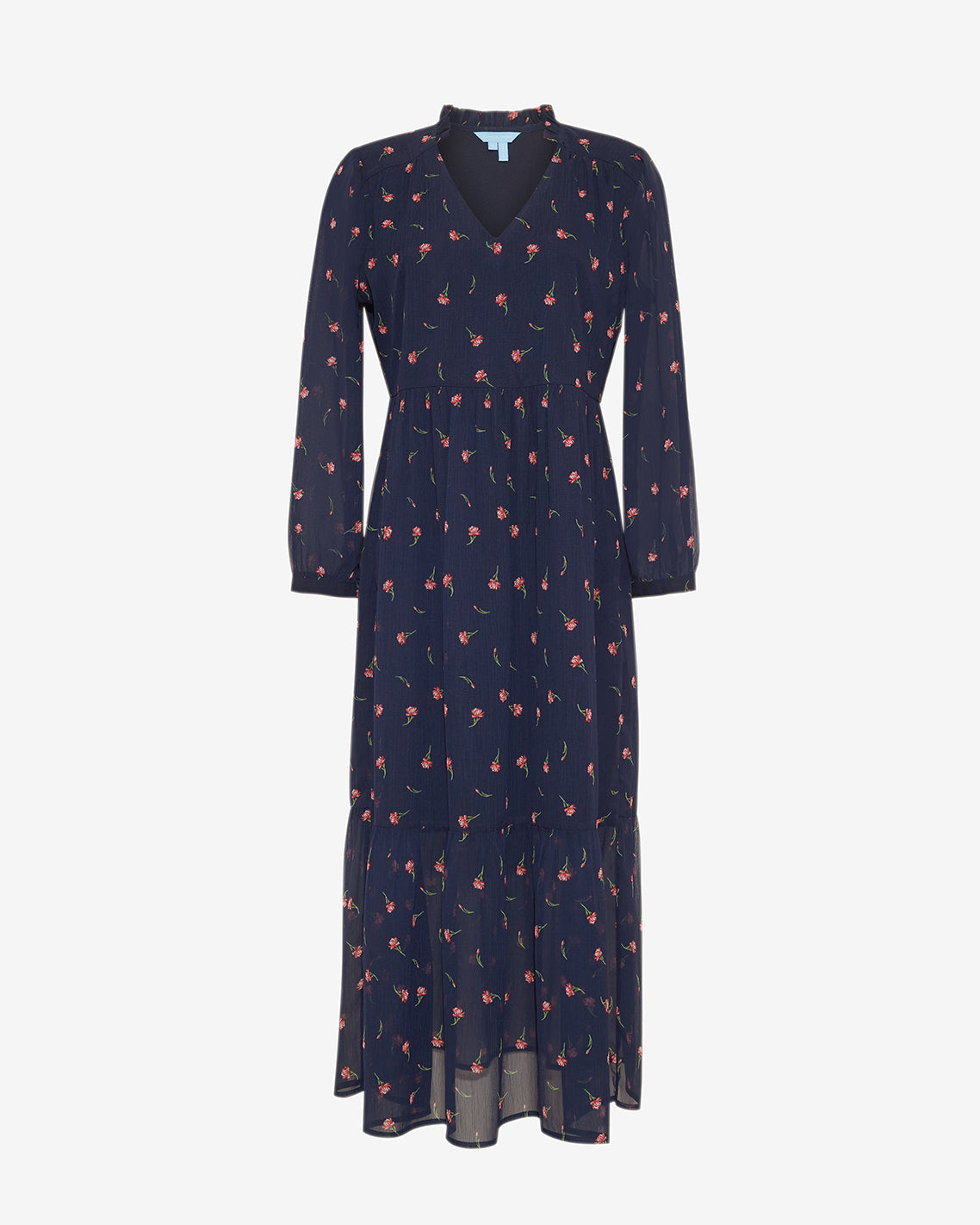 Katie Midi Dress in Ditsy Autumn Flowers | Draper James Latest