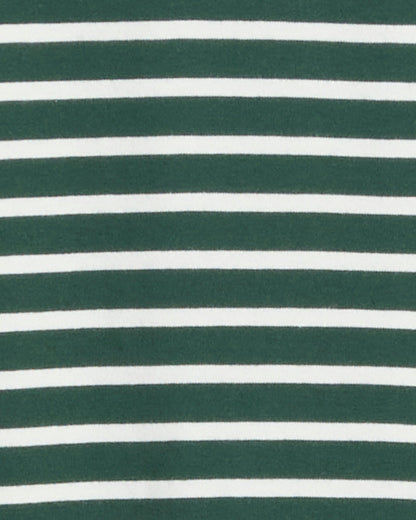 Elsie Turtleneck Dress in Green Stripe | Draper James New