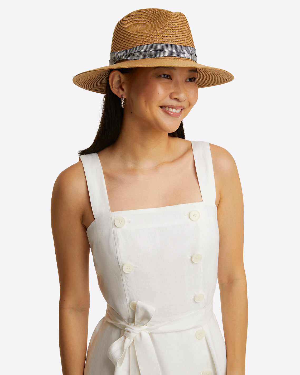 Kylie Love Circle Mini Dress in Linen | Draper James Essential