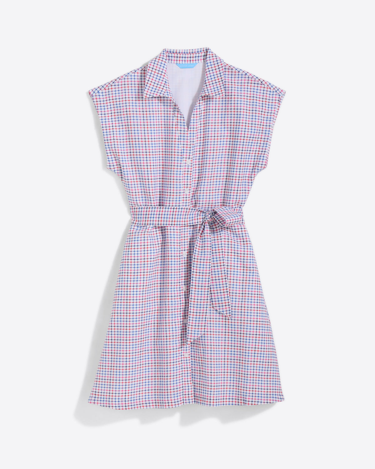 Trisha Shirtdress in Stitched Grid | Draper James Trending