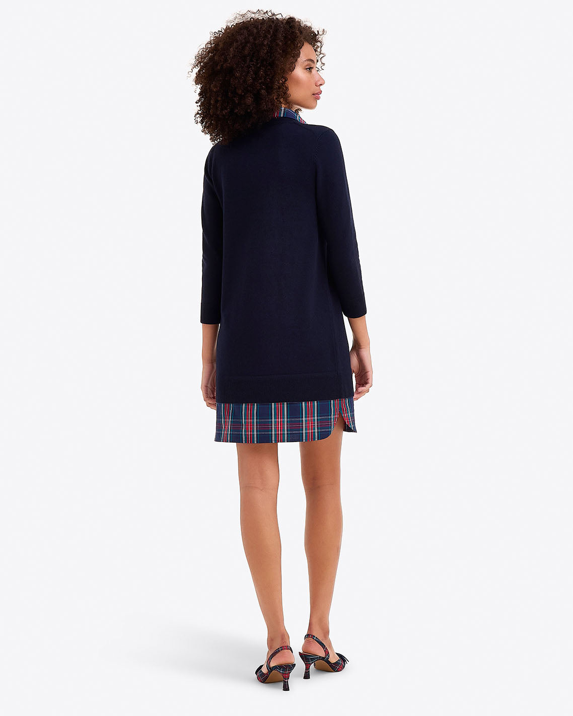 Wool and Cotton Combo Sweaterdress | Draper James Latest