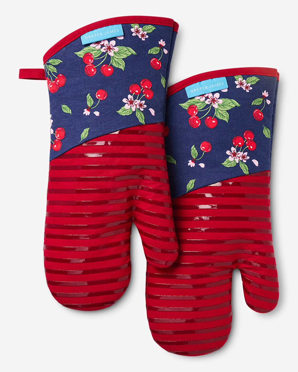 Cherry Blossom Silicone Oven Mitt Set | Draper James Special Offer