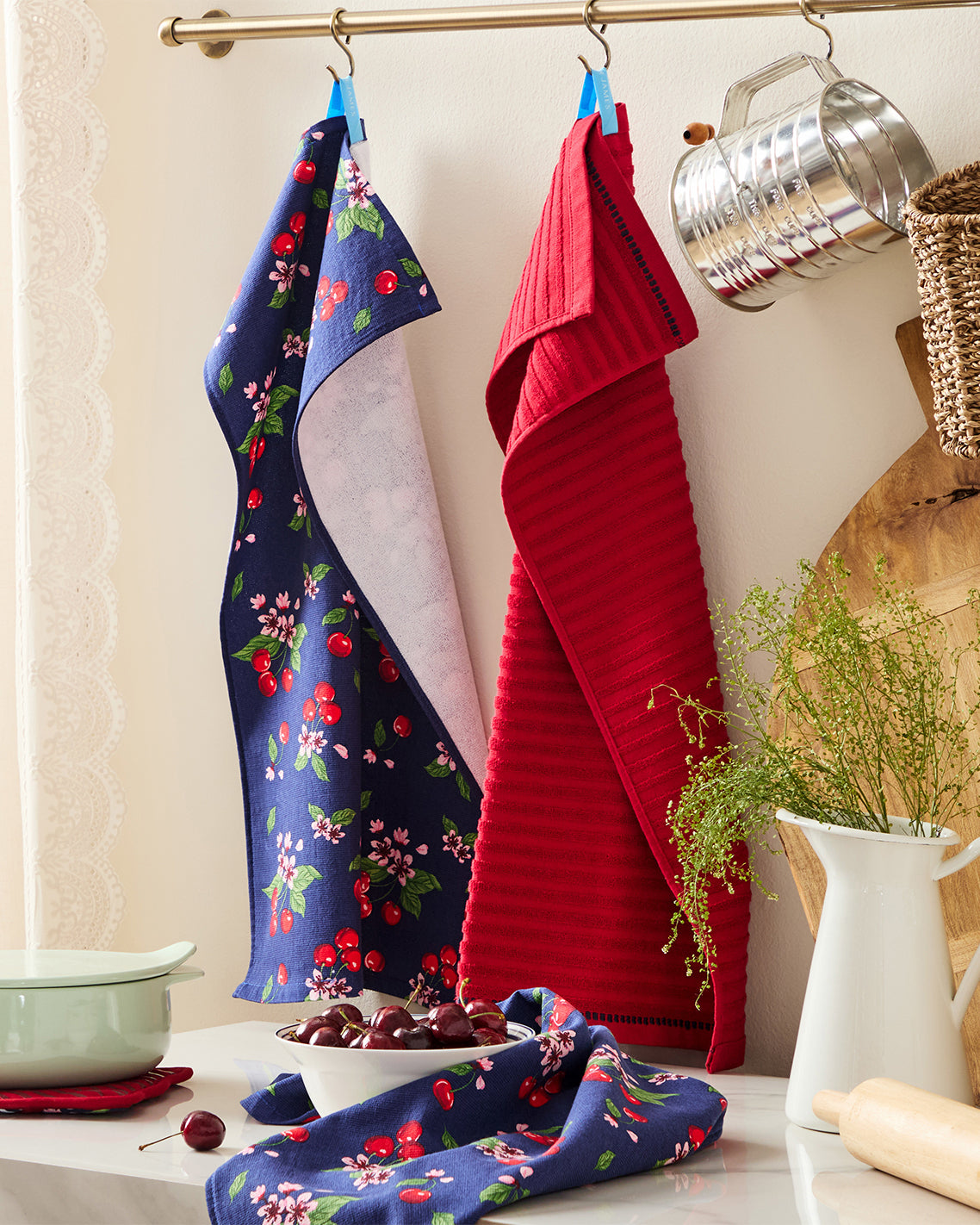 Cherry Blossom Kitchen Towel Set | Draper James Hot Sale
