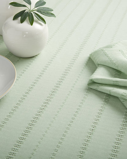 Woven Tablecloth in Sage Green 60x84 | Draper James Quality