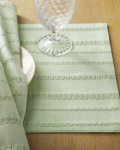 Woven Placemat Set in Sage Green | Draper James Special Offer