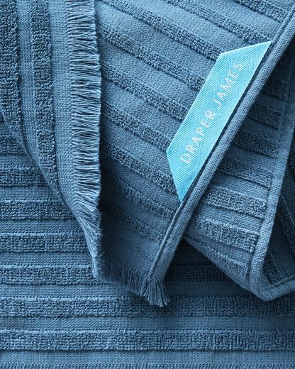 Geometric Floral Kitchen Towel Set in Blue | Draper James Trending