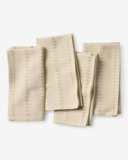 Woven Napkin Set in Natural | Draper James Quality