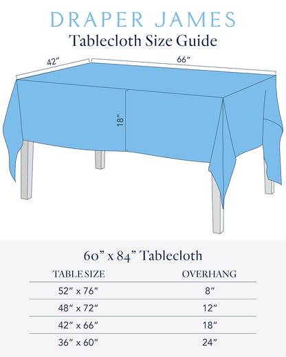 Woven Tablecloth in Natural 60x84 | Draper James Essential