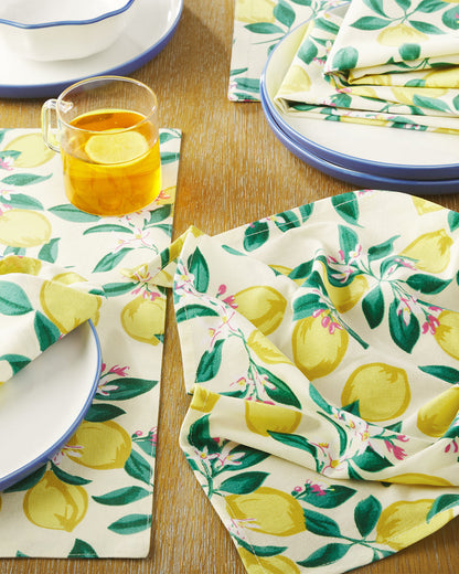 Lemon Blossom Napkin Set | Draper James Great Value