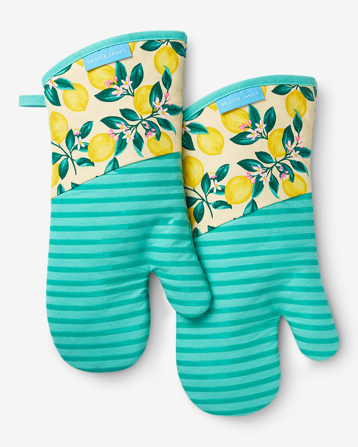 Lemon Blossom Silicone Oven Mitt Set | Draper James Best Seller