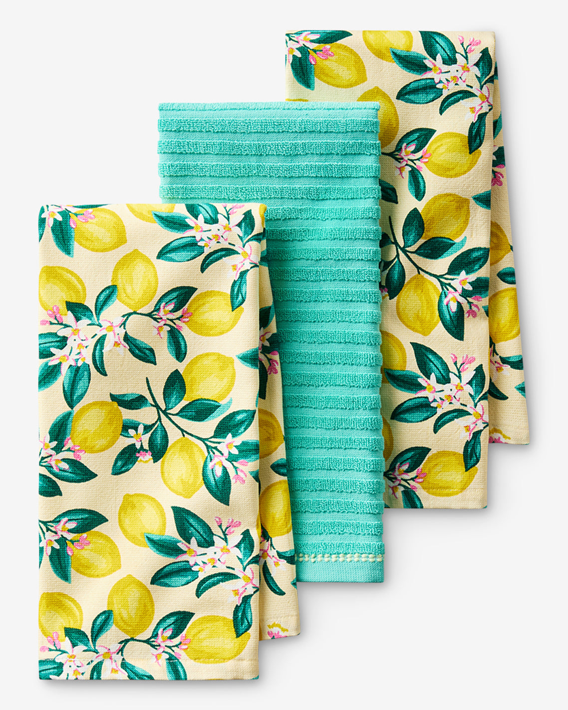 Lemon Blossom Kitchen Towel Set | Draper James Best Seller