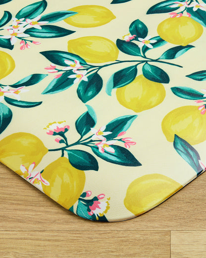 Lemon Blossom Kitchen Mat | Draper James Quality