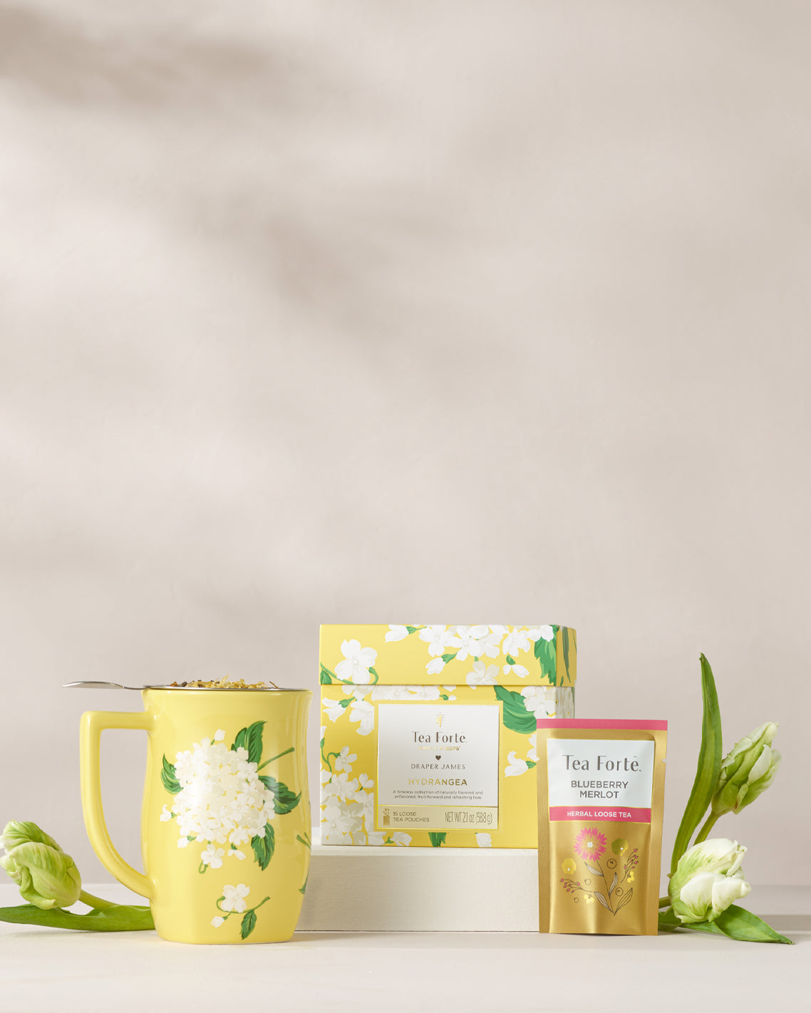 Hydrangea Single Steeps Sampler | Draper James New