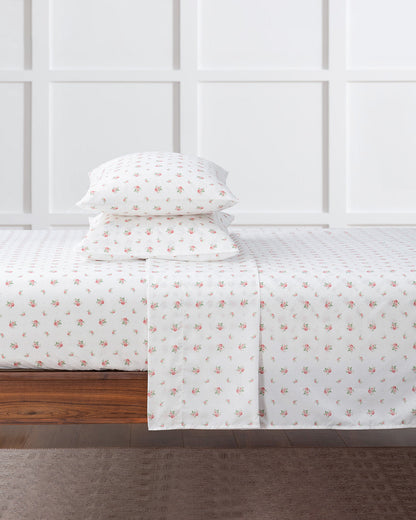 Ceraphina Floral Pink Sheet Set | Draper James Smart Buy