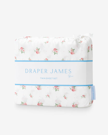 Ceraphina Floral Pink Sheet Set | Draper James Smart Buy