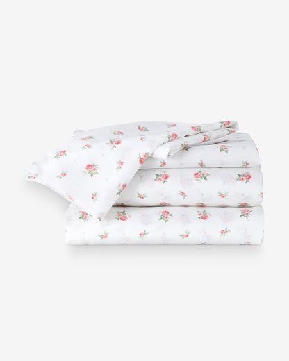 Ceraphina Floral Pink Sheet Set | Draper James Smart Buy
