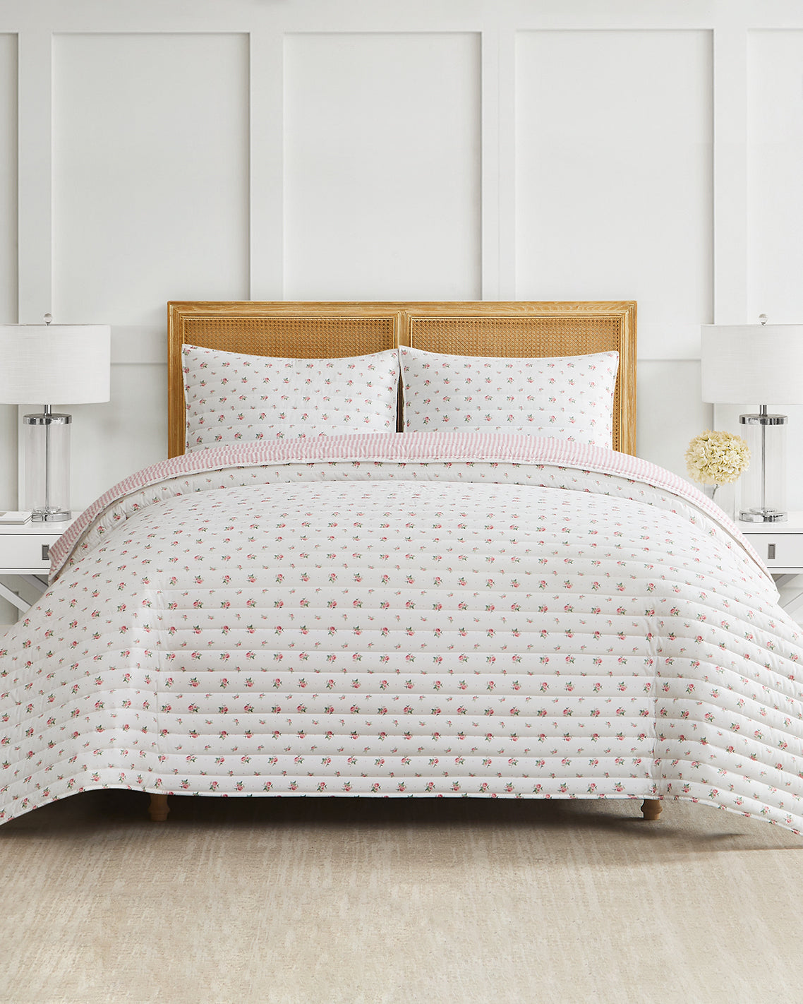 Ceraphina Floral Pink Quilt Set | Draper James Best Seller