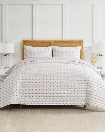 Ceraphina Floral Pink Quilt Set | Draper James Best Seller