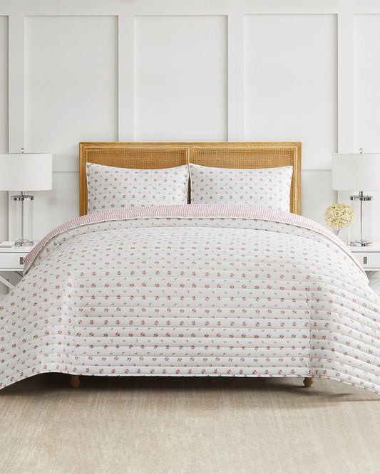 Ceraphina Floral Pink Quilt Set | Draper James Best Seller