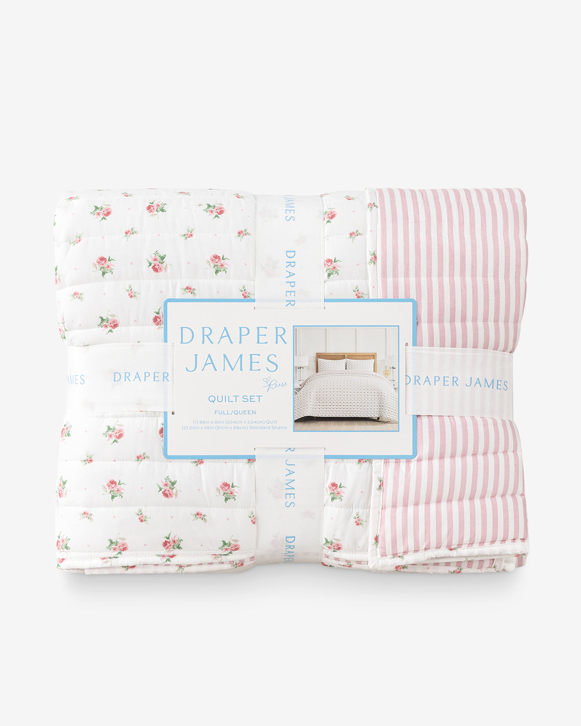 Ceraphina Floral Pink Quilt Set | Draper James Best Seller