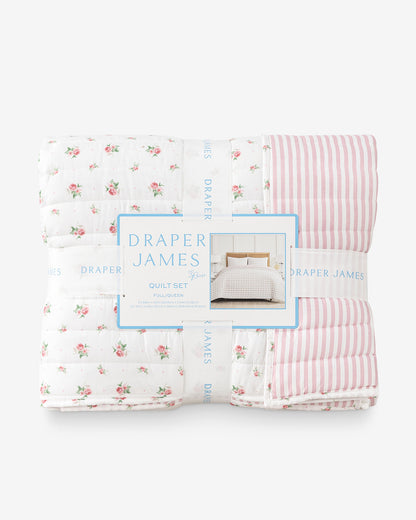 Ceraphina Floral Pink Quilt Set | Draper James Best Seller