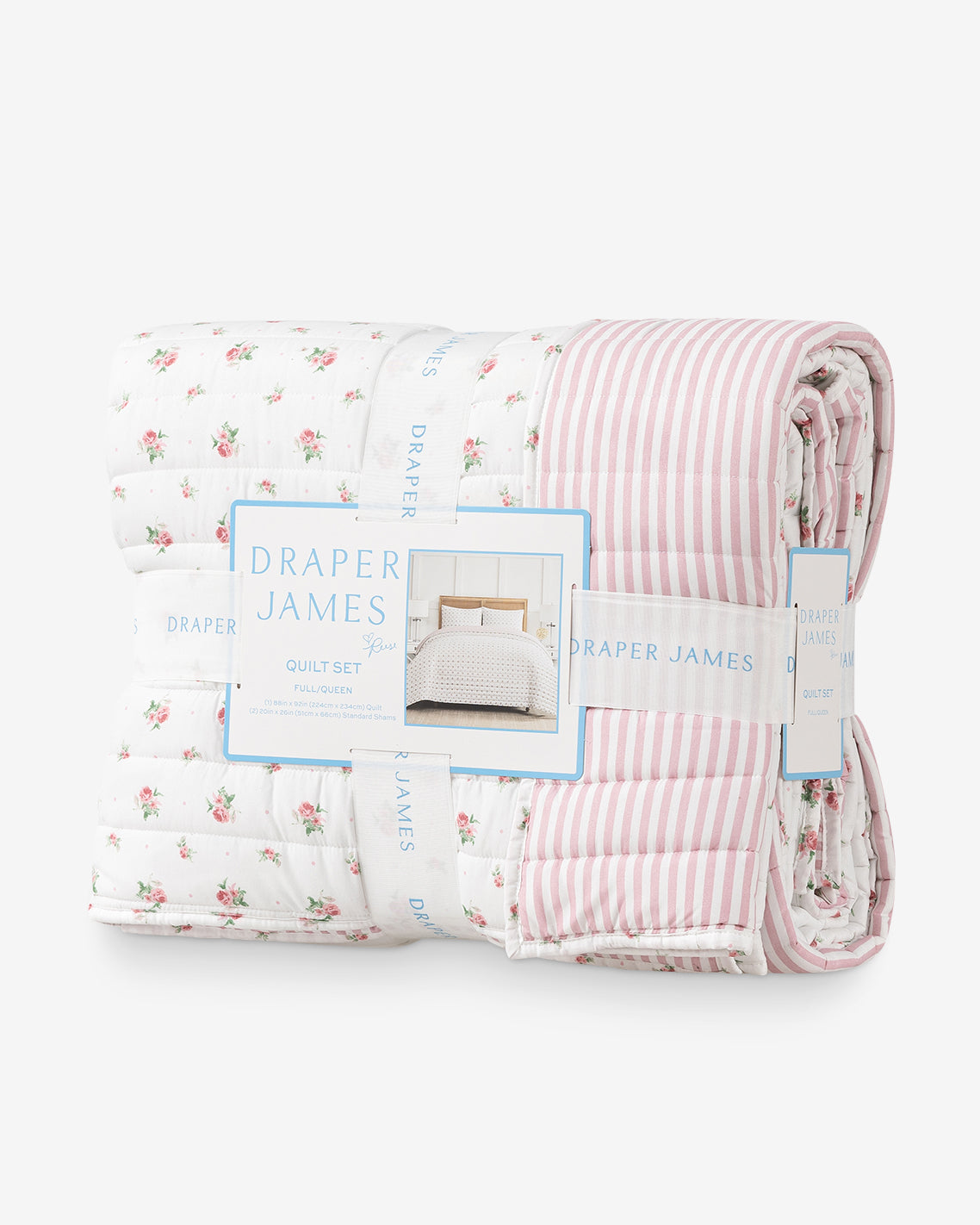 Ceraphina Floral Pink Quilt Set | Draper James Best Seller