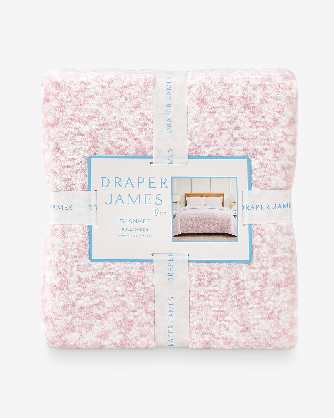 Chalk Pink Velvetloft Blanket | Draper James Signature