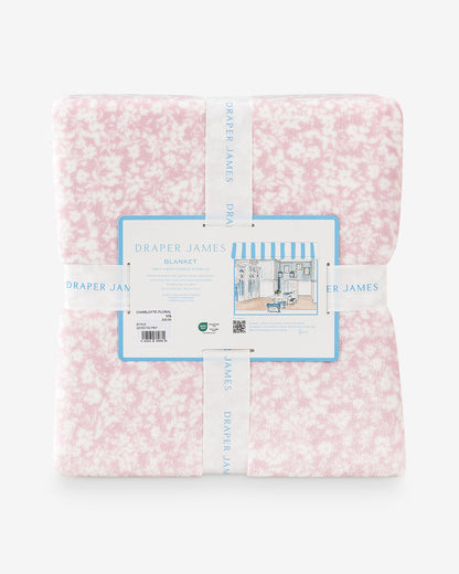 Chalk Pink Velvetloft Blanket | Draper James Signature