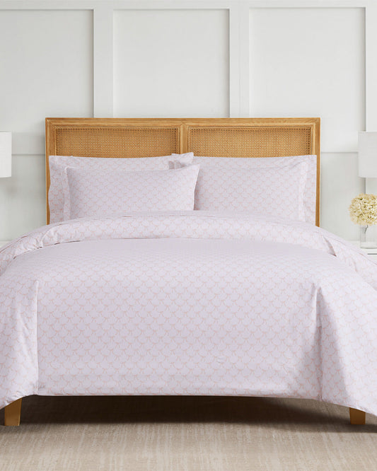 Jamie Bow Cotton Percale Duvet Set | Draper James Deals