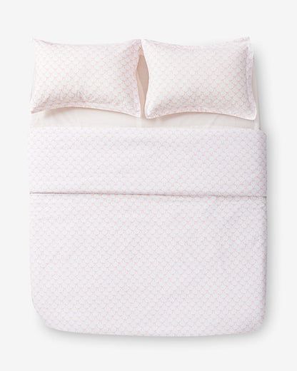Jamie Bow Cotton Percale Duvet Set | Draper James Deals
