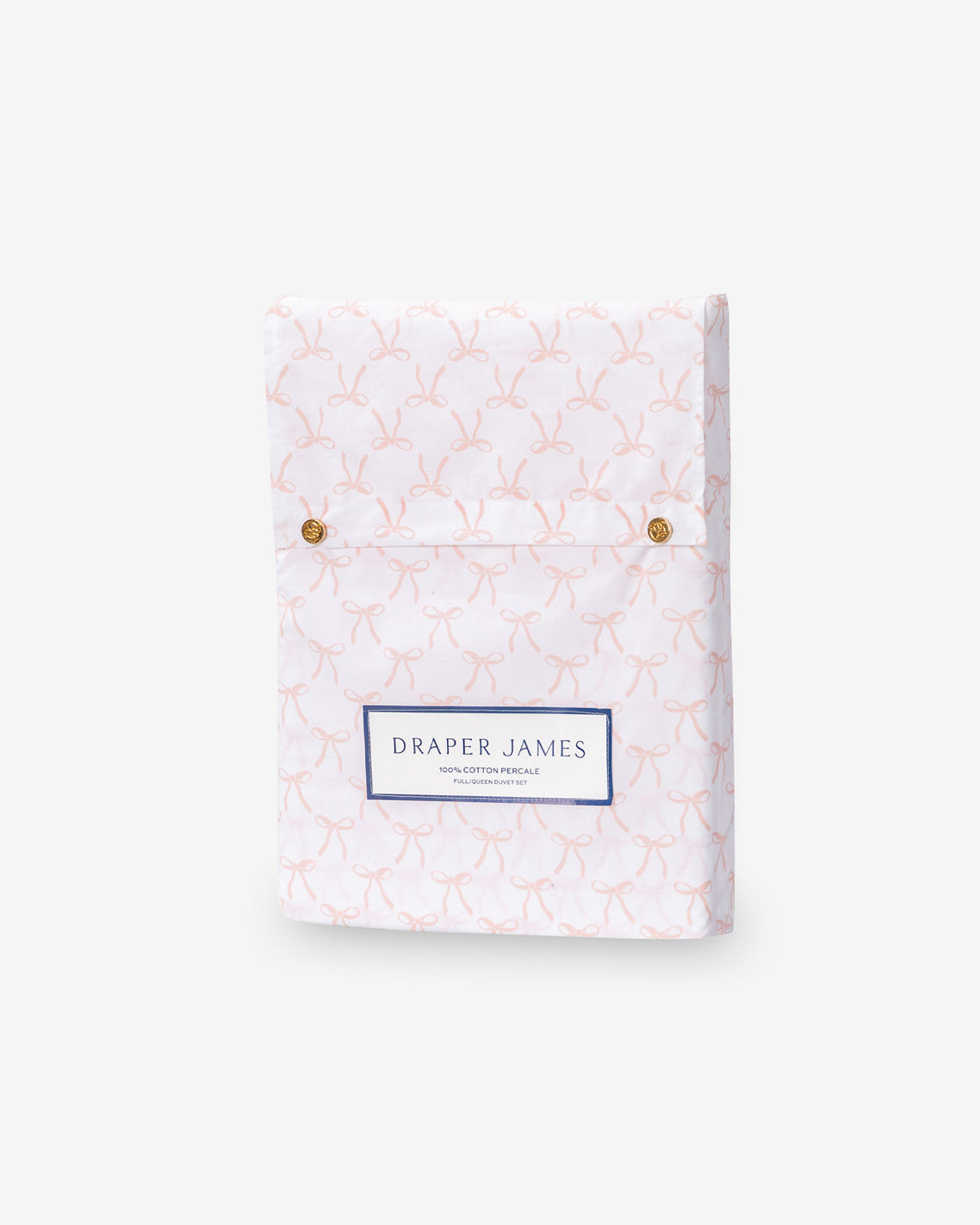 Jamie Bow Cotton Percale Duvet Set | Draper James Deals