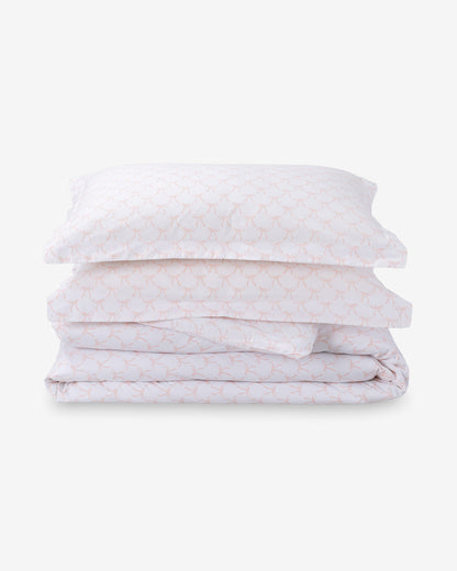 Jamie Bow Cotton Percale Duvet Set | Draper James Deals