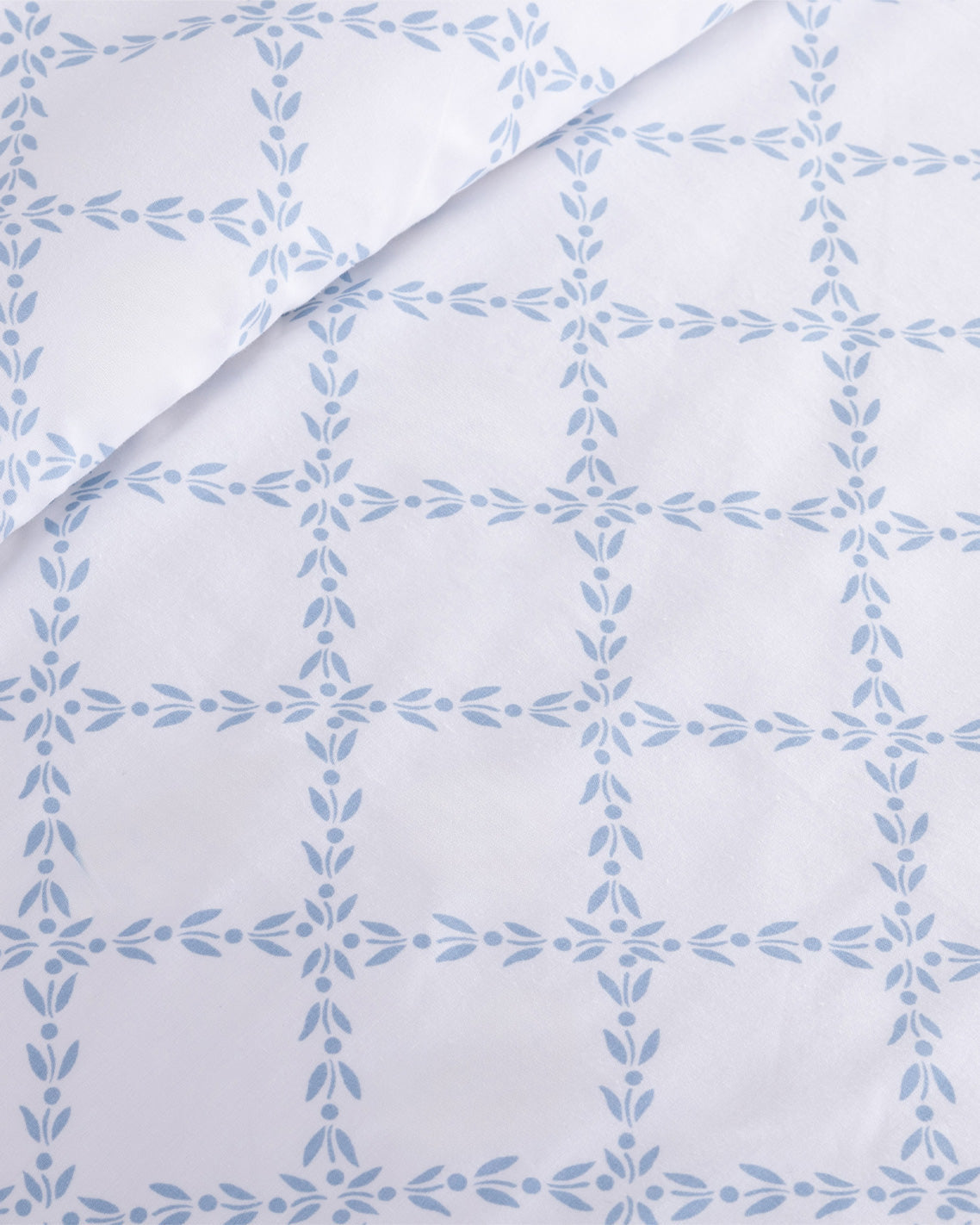 Amy Lattice Cotton Percale Duvet Set | Draper James Deals