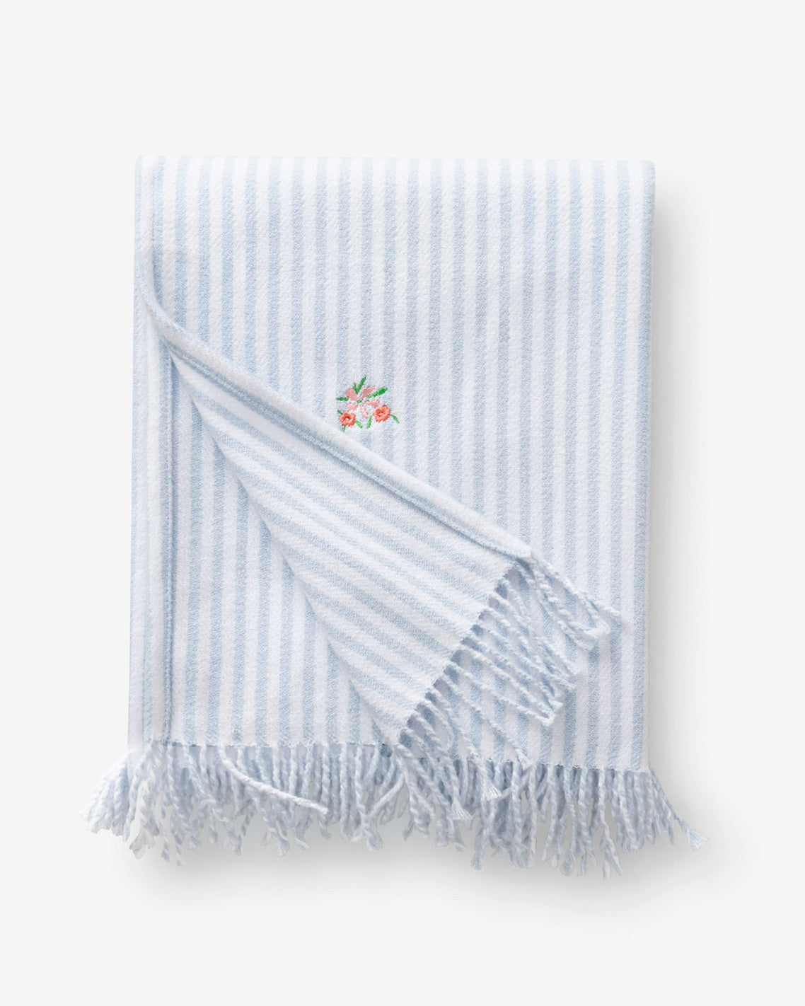 Embroidered Woven Throw | Draper James Smart Buy