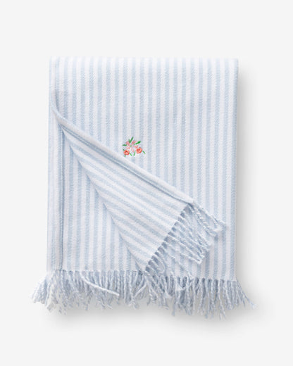 Embroidered Woven Throw | Draper James Smart Buy