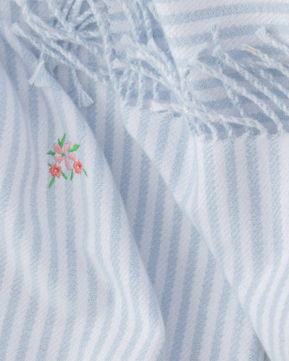 Embroidered Woven Throw | Draper James Smart Buy
